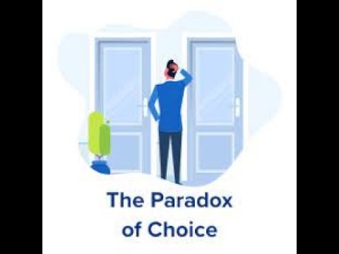 so what about paradox of choice effect in physcology!!...