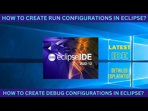 How to add java program into eclipse Run/Debug configurations? / What is meant by Run/Debug Config?