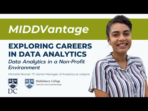 MIDDVantage Careers in Data Analytics: Data Analytics in a Non-Profit Environment