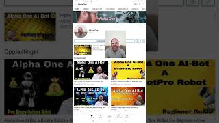 Binary Options Robot - Alpha One AI-Bot