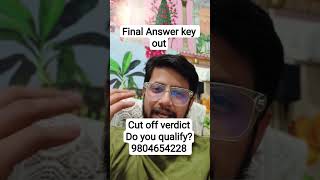 CSIR NET life science December 2025 final answer key is out | expected cut off | Did you qualify?