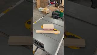 Back at the router table to round over the handle and then rough cut it to length with the sled