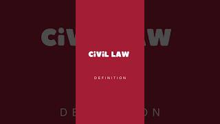 Civil Law | Definition