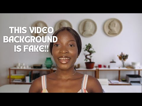 The Secret Behind a Fake Realistic YouTube Studio Background