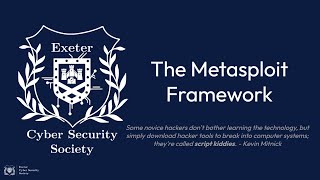 The Metasploit Framework