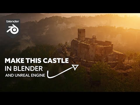 Create a Castle Ruin in Blender and Unreal Engine
