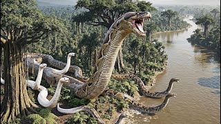 Prehistoric Humans vs Titanoboa: The Deadliest Battle in Ancient History (Episode 20)!