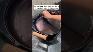 Cast iron pan perfect to cook and best for your health #homeessentials