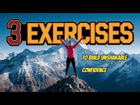 3 Exercises to Build Rock Solid Confidence : No Gym Required
