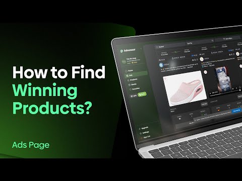 How to find winning products using the Ads Page in Adnosaur