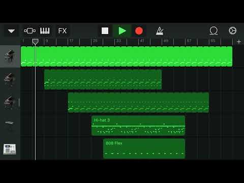 GarageBand ][ Hype Trapbeat