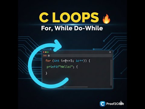 Master Loops in C Language | For, While, Do-While | Beginner Friendly Tutorial