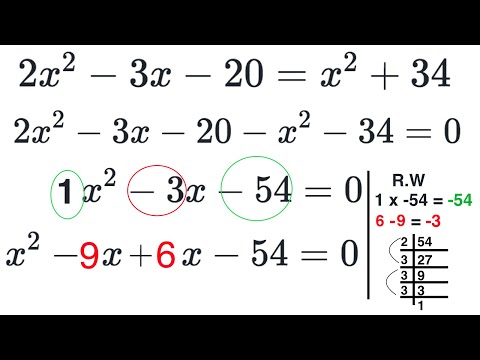 Solving Quadratics by Factoring