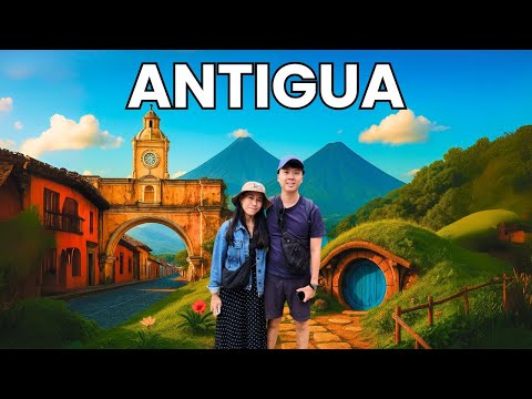 3 Days in Antigua Guatemala (Travel Vlog & Itinerary) | Lake Atitlan & Hobbitenango