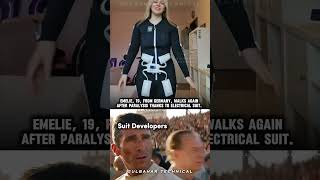 Emelie Walks Again After Paralysis | Miracle Electrical Suit Changes Lives 😭⚡