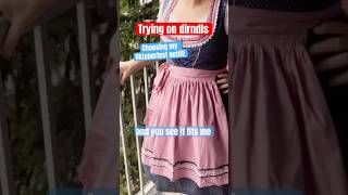 Second Dress | Choosing my Oktoberfest Outfit — Dirndl try-on & review! #oktoberfest #dirndl