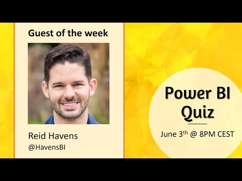 Power BI Quiz with Reid Havens