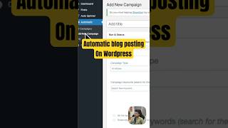 Automatic Blog Posting Wordpress Plugin 2025 #wordpress #autoblogging