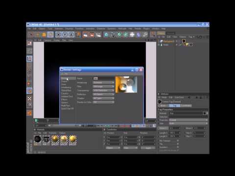 Cinema 4D Basics Tutorial
