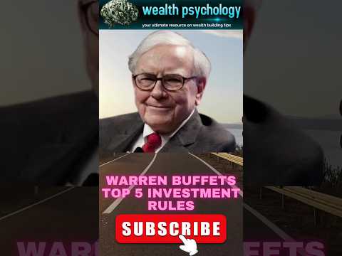 TOP 5 investing rules of all time 🤔#shorts #investing101 #investingtips #investing  #investor