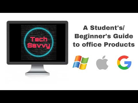 Welcome to Tech Savvy! | A Student’s/Beginner’s Guide to Office Applications