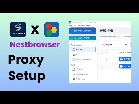 How to Configure Swiftproxy in NestBrowser – Step-by-Step Tutorial!