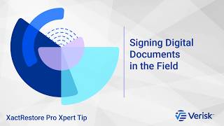 Signing Digital Documents in the Field | XactRestore Pro Xpert Tip