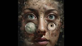 FACE COLLECTION #295 of  365FaceCollections #art #aiart #face #portrait #aiportrait  #midjourney #ai