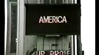 A logo for America Alfredo Jaar
