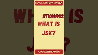 JSX in React Explained | Beginner to Advanced Guide #reactjs #jsx #reacttutorial