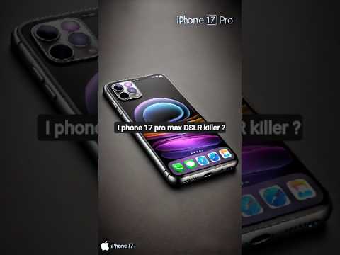 iPhone 17 Pro Max – DSLR को टक्कर देने आ गया! 🔥 | 48MP Telephoto, 8K Video & AI Camera # shortsfeed