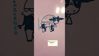 Filling my whiteboard with doodles P.8 #drawing #sketch #art #artist #whiteboard #fun #cow