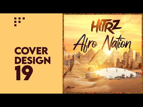 Album Cover Art 19  Afro Nation   Photoshop Tutorial 2020
