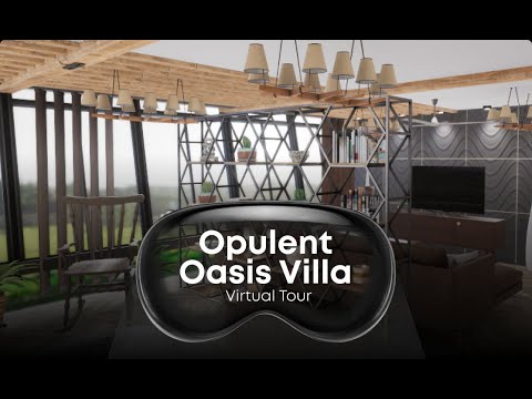 Opulent Oasis Villa - 3D Architectural Walkthrough | VR | Convai | Unreal Engine