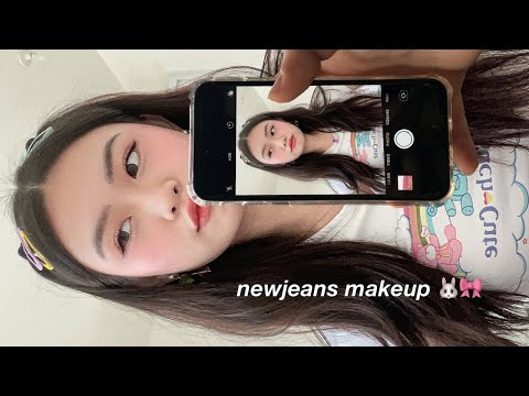 NEWJEANS MAKEUP 🐇🎀 (step by step ft. dazzle me) | Liane San Jose