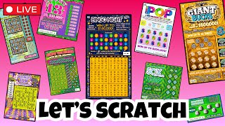 SCRATCH OFF LOTTERY TICKETS FROM MULTIPLE STATES