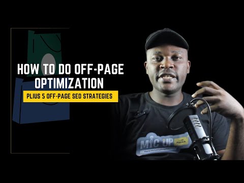 Off-Page SEO Tutorial - Plus Link Building Strategies For Beginners