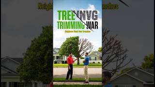 The Tree Trimming Fight That Tore a Neighborhood Apart #shorts