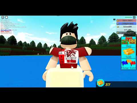 HELP MY ARMS (walking in water glitch Build a boat for Treasure)