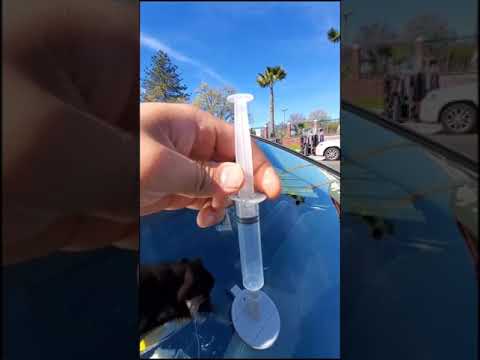 How to fix a chip on your windshield