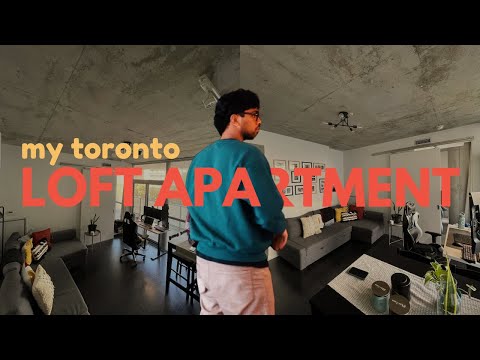 My Tiny 450 sq ft Apartment Tour | what $1,400 gets you in Toronto