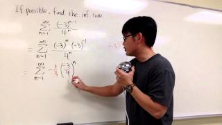Series, 11 2 #23, Geometric Series