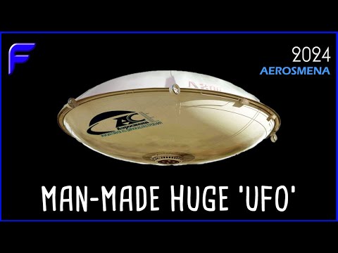 UFO-like Russian Cargo AIRSHIP | 600 Ton Capacity | Aerosmena 2024 | #13