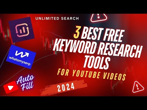 3 Best Free Keyword Research Tools for Youtube 2024 #amfahhtech