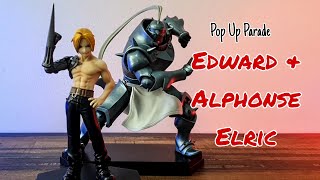 Edward Elric and Alphonse Elric Pop Up Parade Statue Review Good Smile Company Unboxing and Review