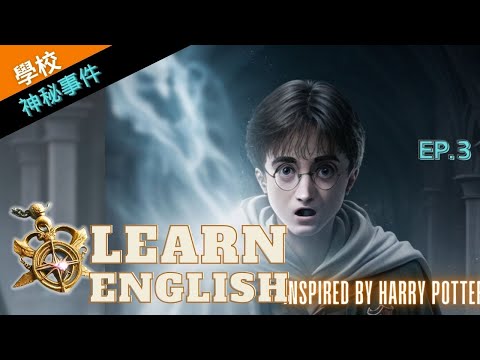 Learn English Through Ghostly Story🌟Lv 2| Harry's Ghostly Quest - Harry Potter Audio story📖✨ 無壓學英語