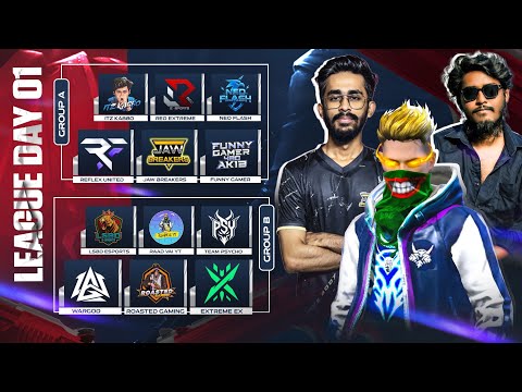 [🔴LIVE] RED CHAMPIONSHIP S-4 | LEAGUE STAGE G-A VS G-B | FREE FIRE @raadvaiyt829 @ItzKabbo