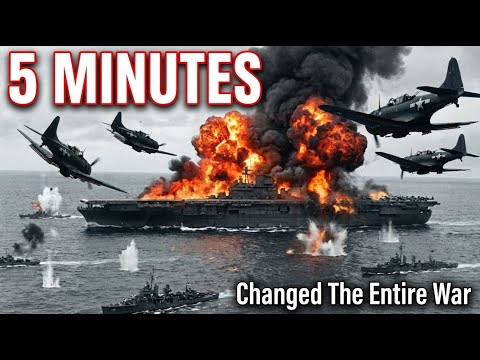 5 Minutes That Changed the Pacific War — Midway 1942