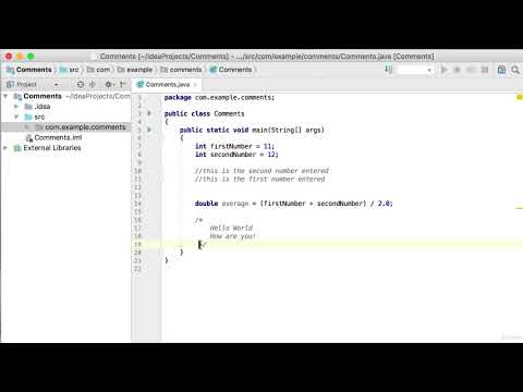 06   Comments in Java  | Learn Android Application Development