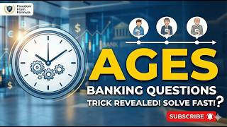 IBPS & SBI PO Quant: Ages Questions Solved Without Formula (Solve in 10 Seconds) #age #agequestions